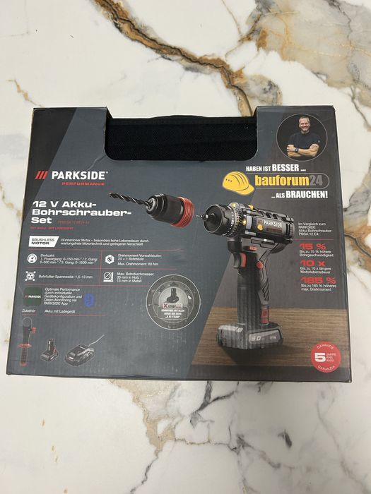 Masina de infiletat  Parkside performance 80NM model germania