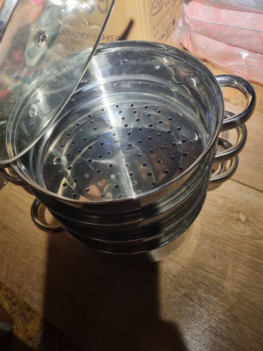 Oala aburi kinghoff cu 3 etaje
