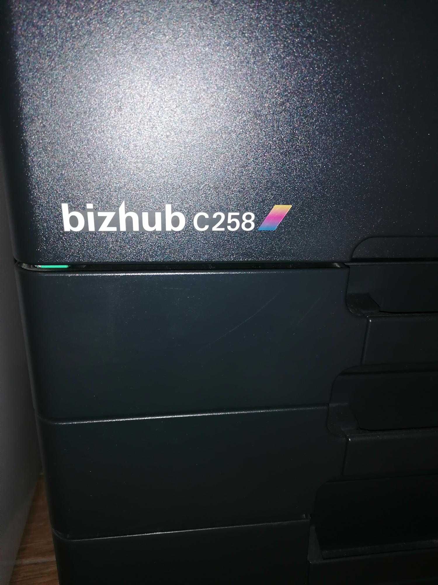 Konica Minolta 258 цветен печат А3,А4,А5