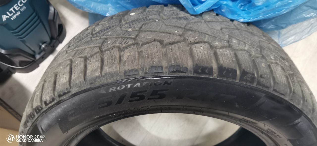 Шины Pirelli Ice Zero 225/55/R17