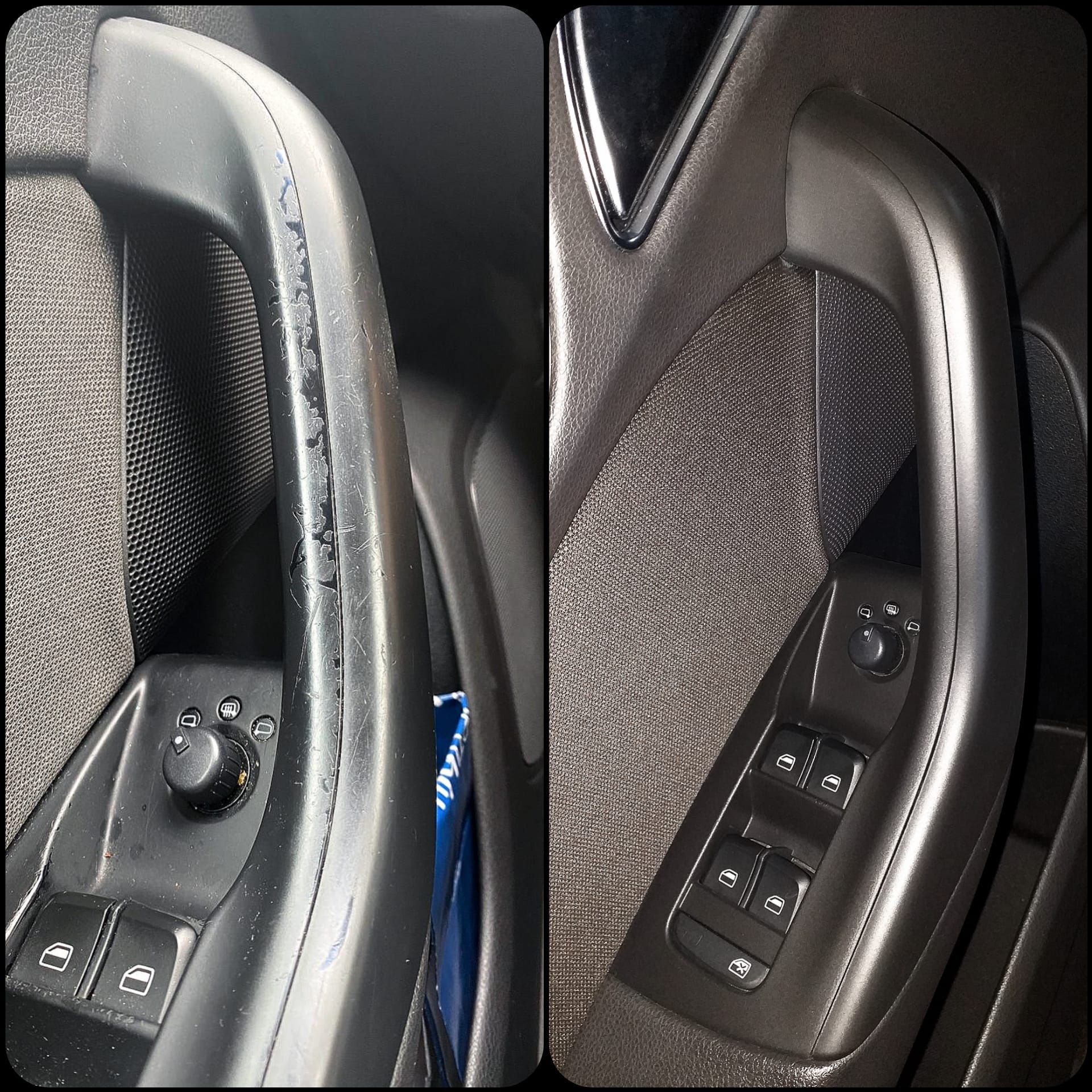 Reparatii zgarieturi plastice interior auto vopsire console bord auto