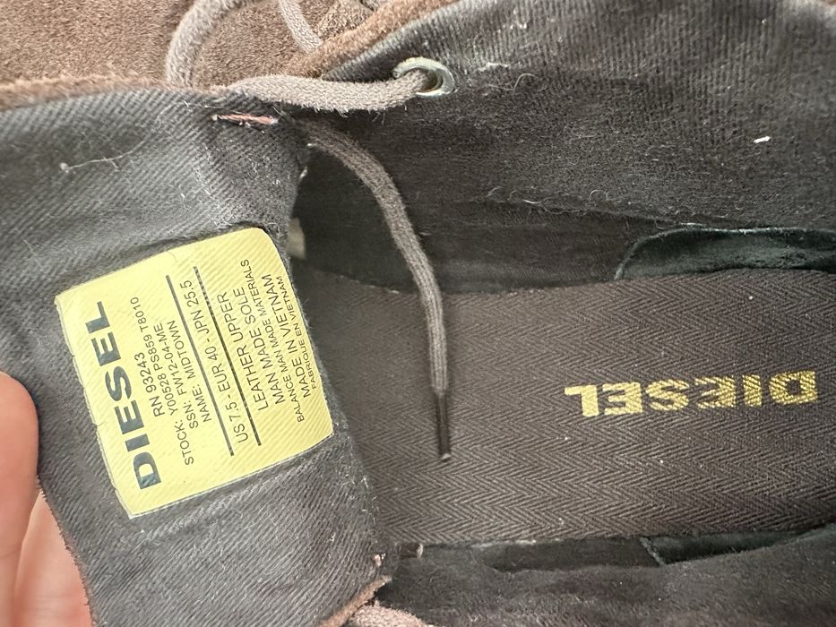 Pantofi piele Diesel