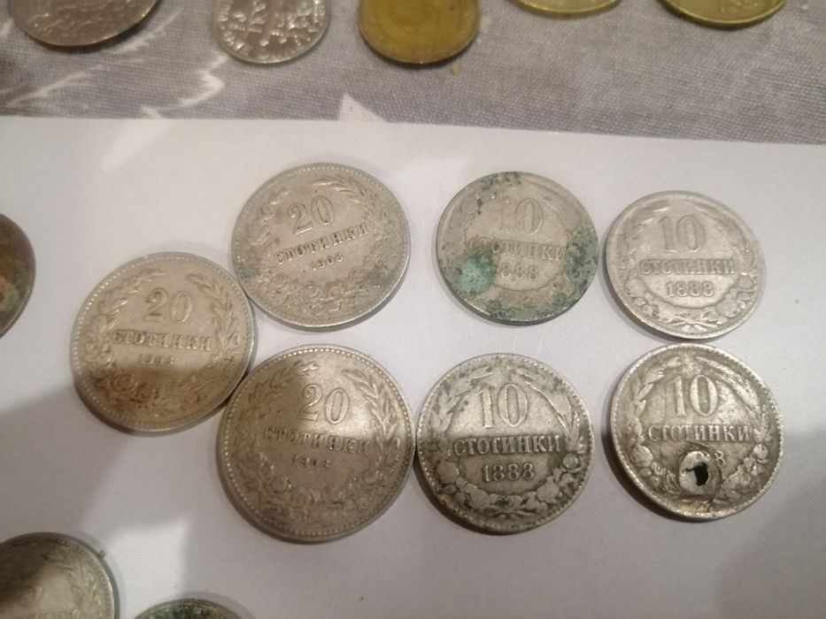 Старинни монети различни