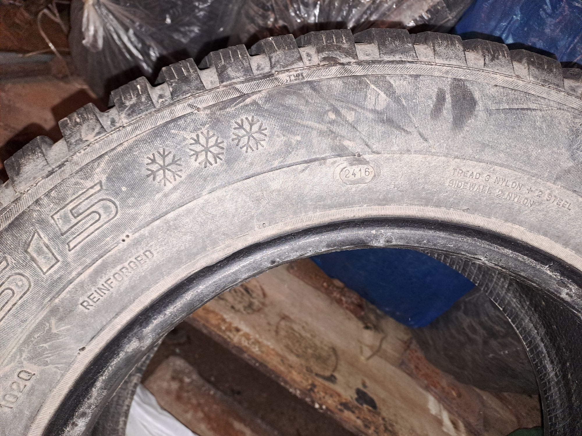 Автошины зимние шипованные