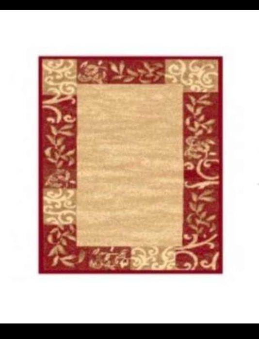 Covor polipropilena fir scurt visiniu+crem 200×300