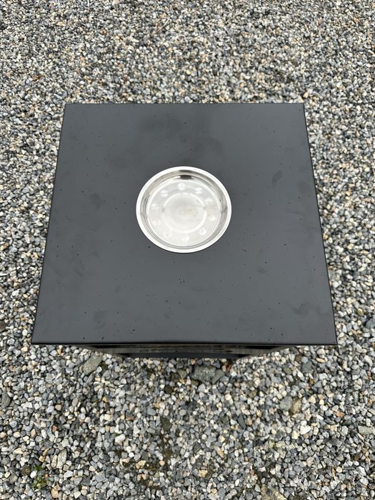 Кош за боклук масив за вашия бизнес с лого