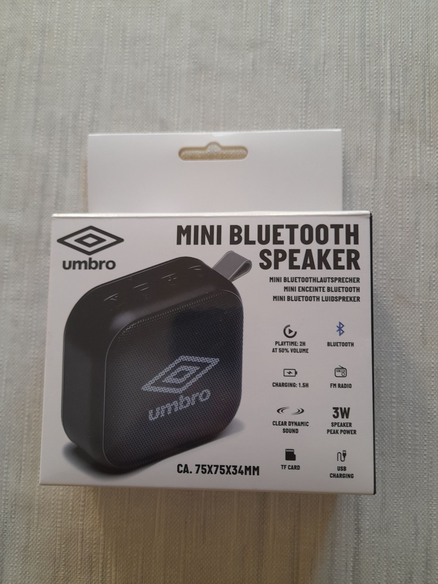 Безжична колонка portable speaker, 3W, Umbro, Черна
UMBRO
всичко от
