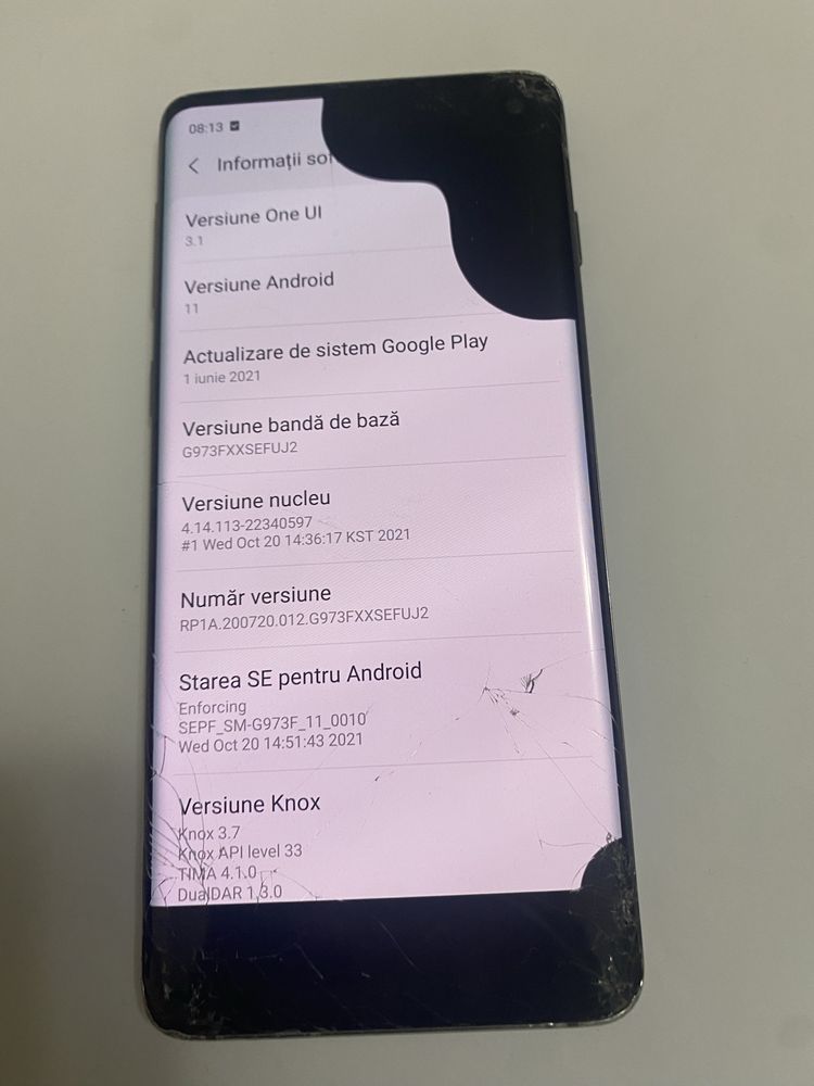 Samsung S10 dual sim 128Gb 8gb/ram placa buna,spart merge,ptr piese