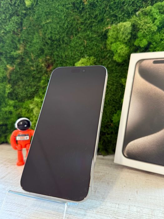 iPhone 15 Pro Max Natural Titanium 256GB, 89% Baterie #7015