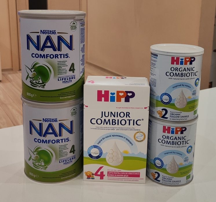 Адаптирано мляко Hipp, NAN Comfotis