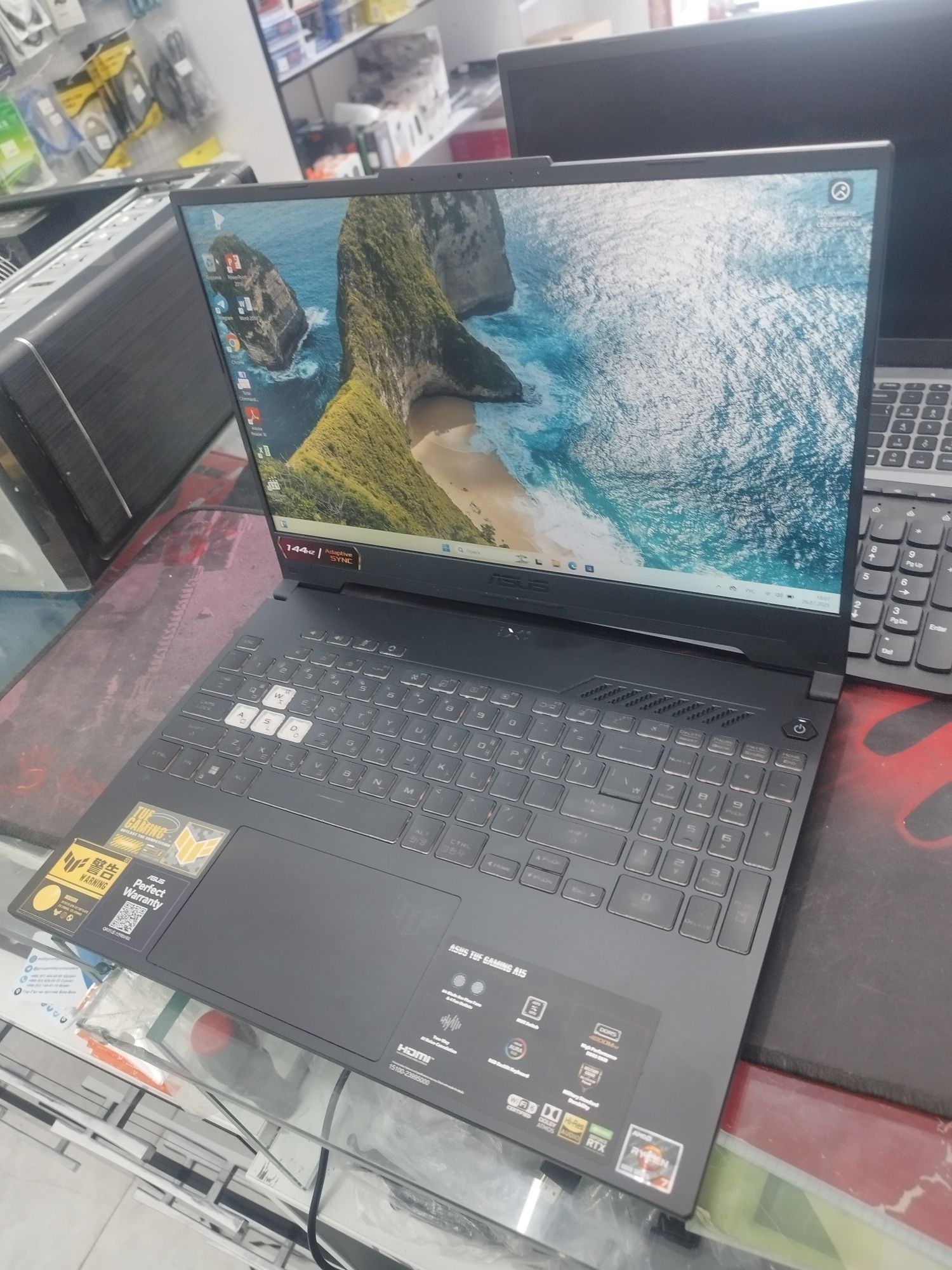 Ноутбук asus tuff gaming для игры