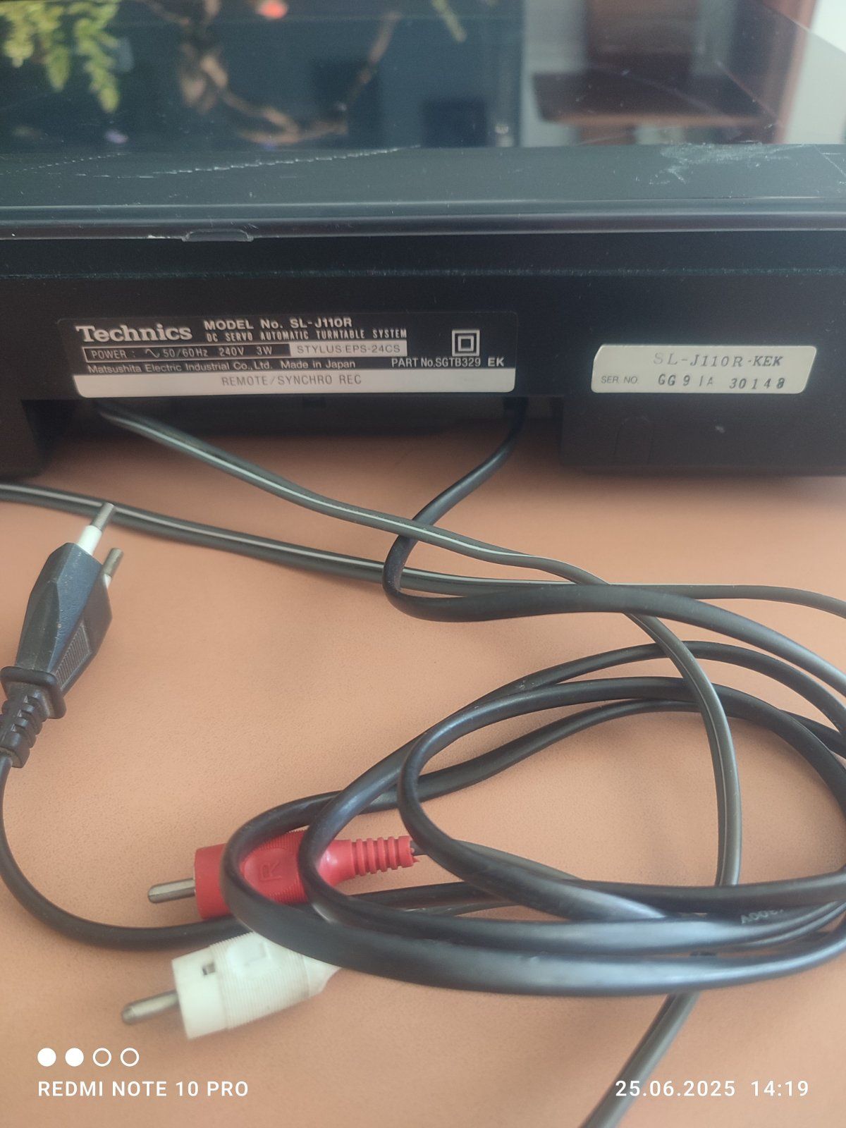 Technics sl-j110R