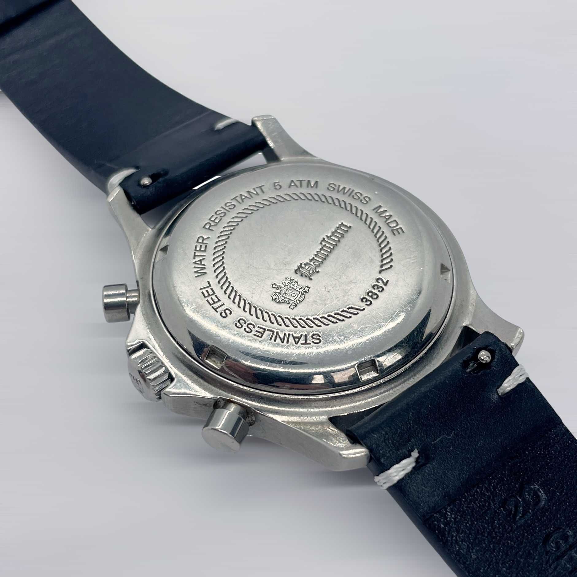Мъжки часовник Hamilton 3832 Military Chronograph - БАРТЕР