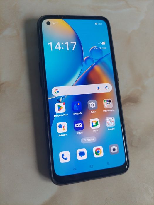 Vând telefon Oppo A74 de 128Gb în stare f bună, NEcodat //poze reale