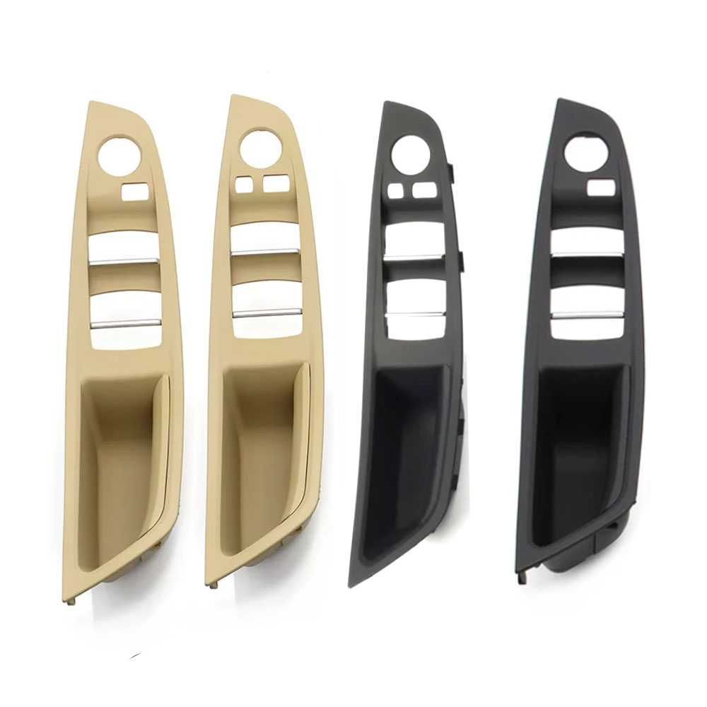 Maner sofer stanga BMW Seria 5 F10 F11 2010-2016 negru / crem / oyster