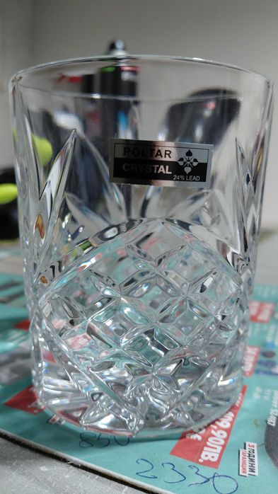 Кристален сервиз за алкохол (6+1) - Poltar Crystal