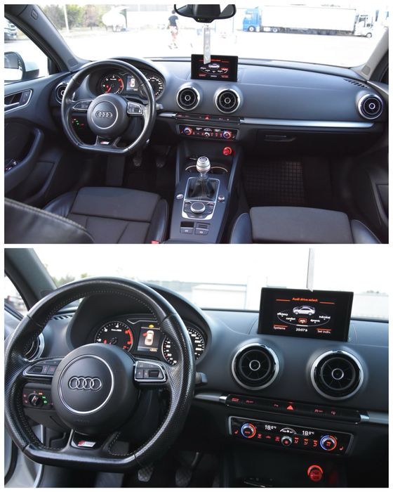 Variante // Audi A3 Sedan 3xSline • Euro 6 • Navigatie • Bi-Xenon •