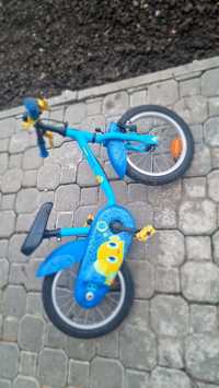 Bicicleta 14 inchi Decathlon albastra