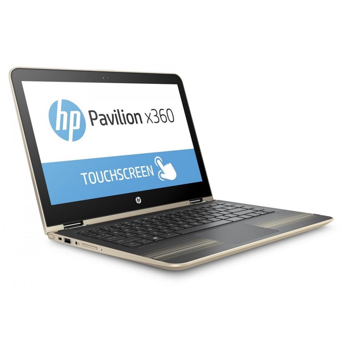 HP Pavilion x360 Convertible Laptop-13t touch, цвет золотой, сенсорный