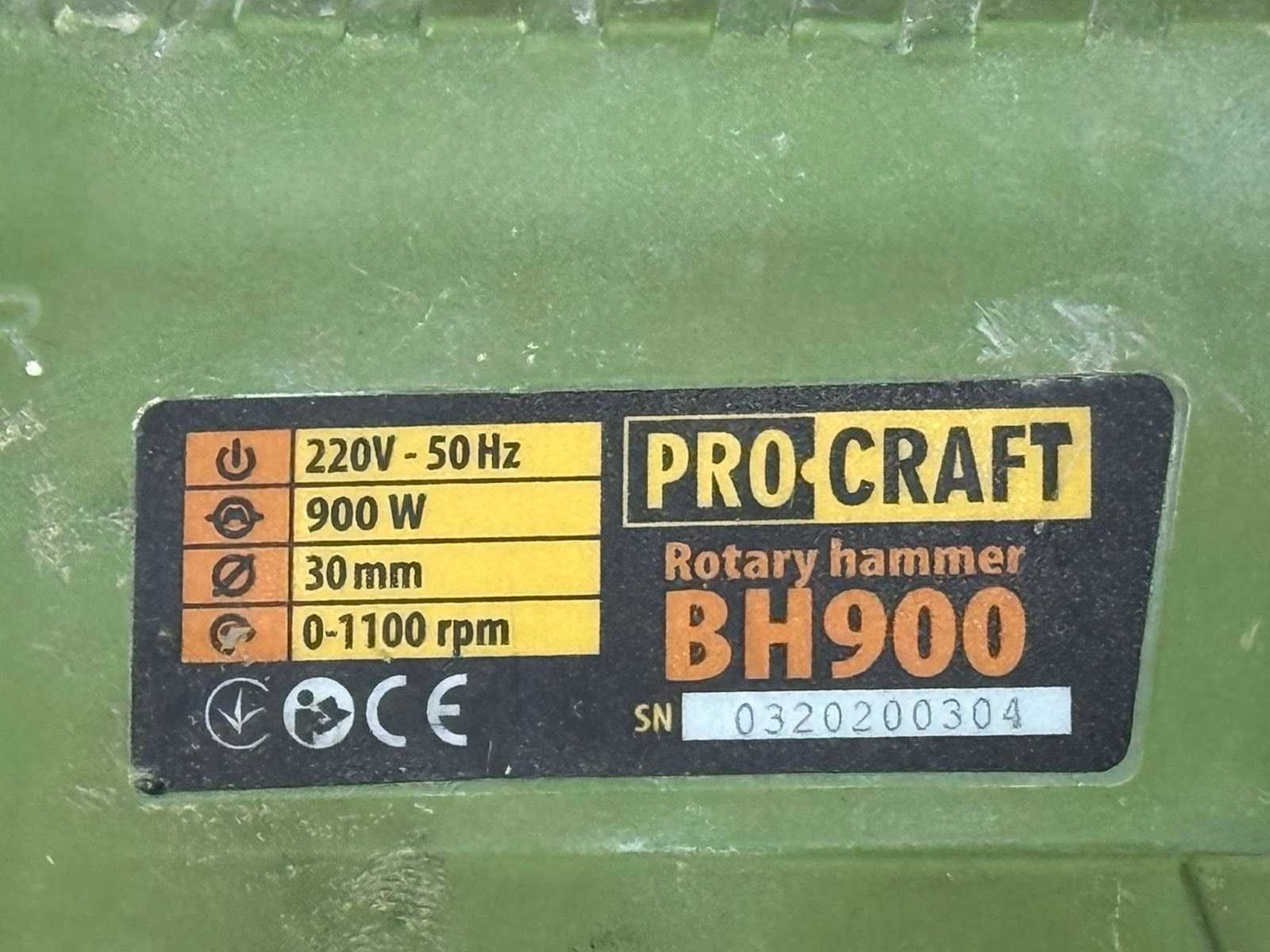 Перфоратор PROCRAFT BH900