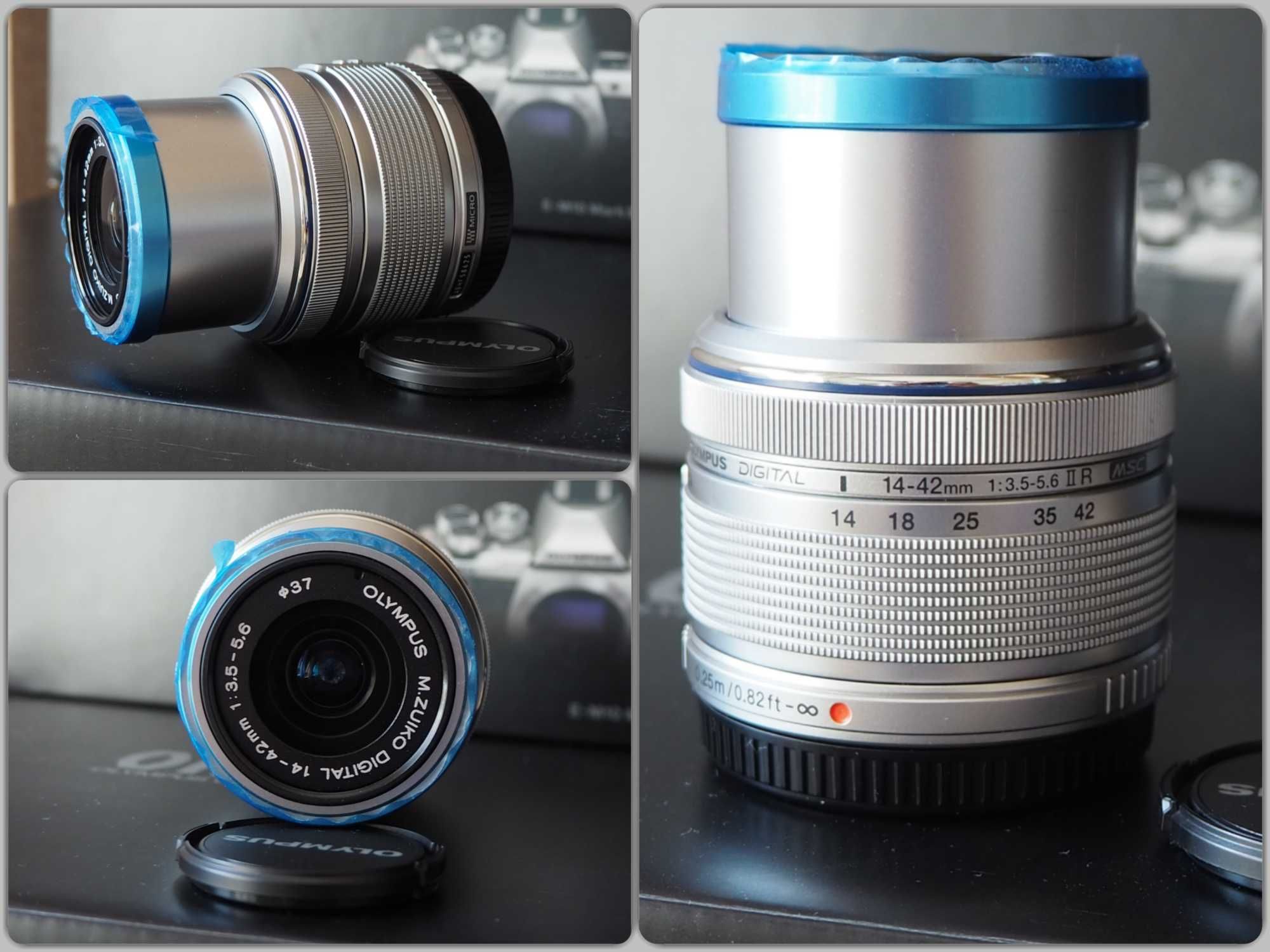 Olympus OM-D E-M10 Mk.II body only, 3 baterii si accesorii