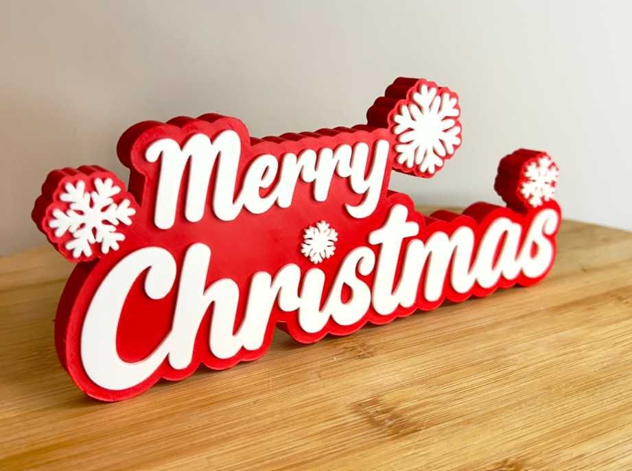 Коледна украса, изработена с 3D принтер