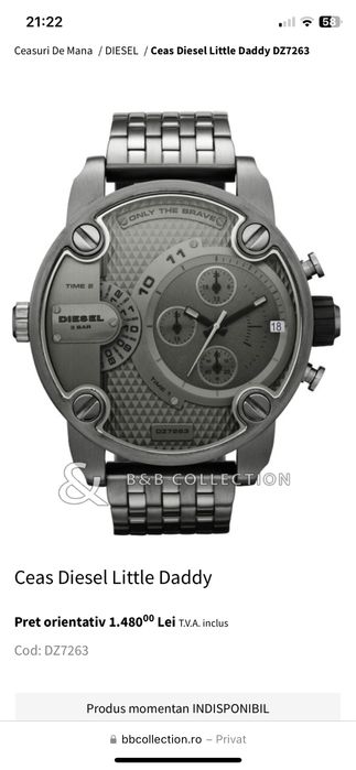 Ceas Diesel DZ7263
