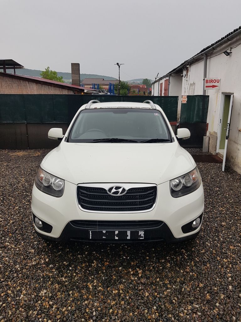 Aripa Dreapta Fata Hyundai Santa Fe 2 Facelift 2009 - 2012 4 Usi ALB 3M VANILLA WHITE (693)