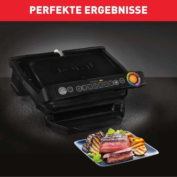 НОВ 2г Гаранция Електрически Грил Скара Tefal Optiгрил GC705816, 2000W