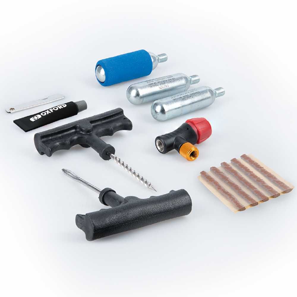 Комплект за лепене на гума OXFORD CO2 TYRE REPAIR KIT 1 OX720