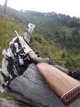 Pusca Airsoft Vanatoare/Sniper#Lemn#Modificata Propulsie pe ARC 5,4j