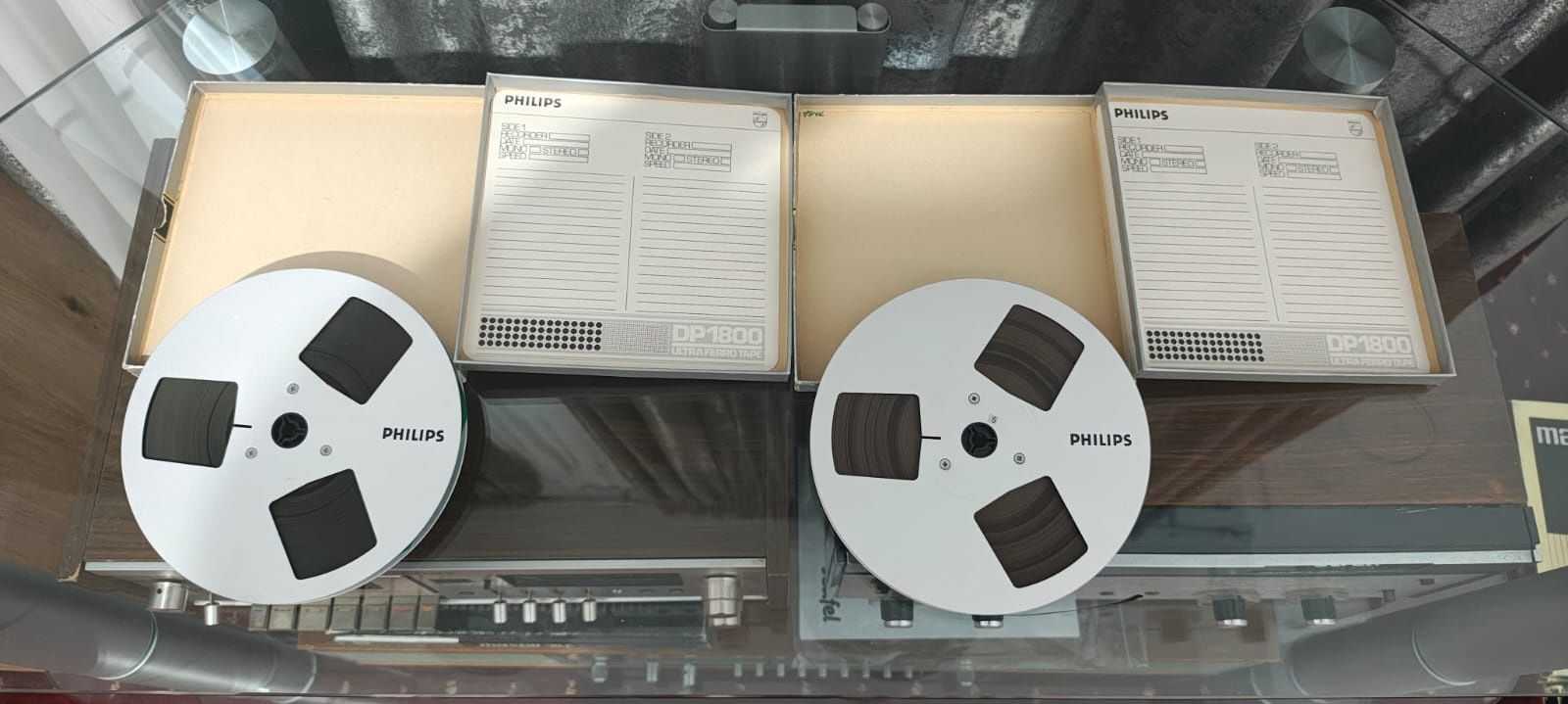 Philips - Role - Benzi - Magnetofon - 18 cm - Metal