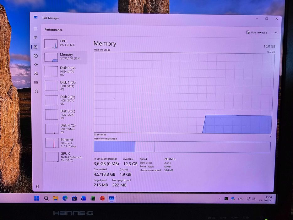 PC intel i7 6700 4x4.00 Ghz | GTX 950 2GB|16GB RAM|512GB SSD + 2TB HDD