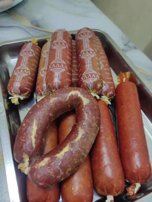 Колбаса домашнего приготовление