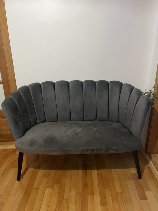 Canapea Lara gri 2 persoane