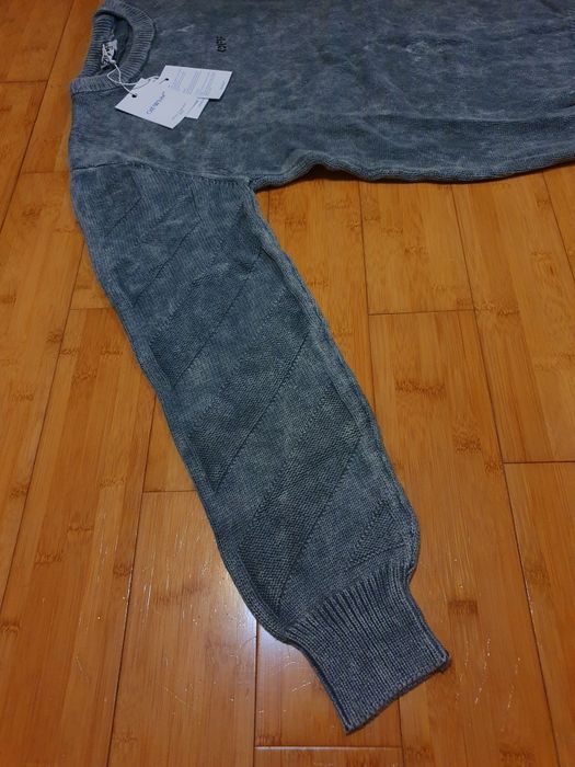Bluza Off-White Gri Washed