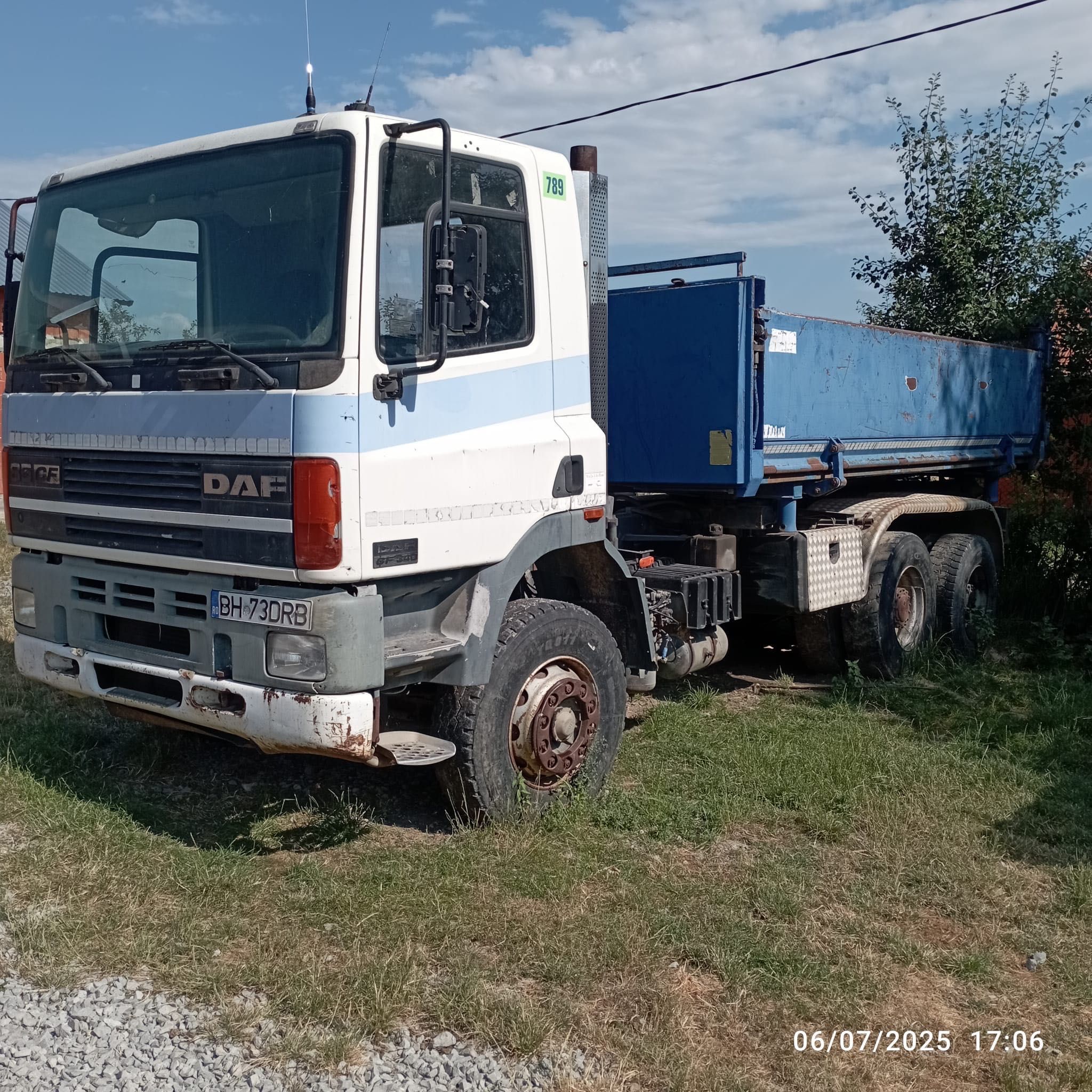 Vând DAF /CF  340 an 2003  6x4 Basculabil