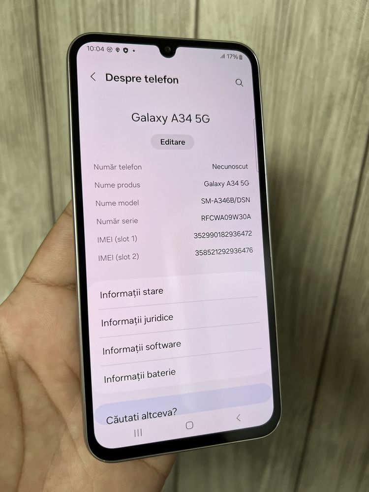 Samsung A34 5G Amanet SZ Non Stop