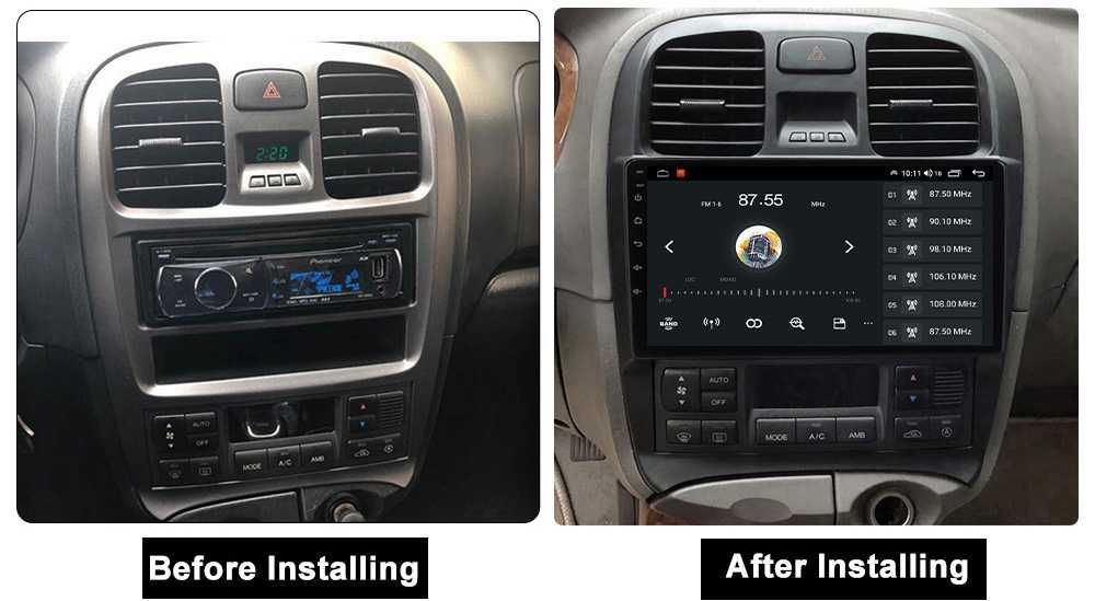 Navigatie Hyundai Sonata Fe 2001 - 2012 2GB 4GB 8GB Garantie Camera