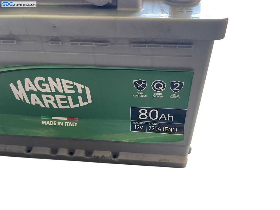 Baterie Acumulator Auto 80AH 720A Magneti Marelli Volkswagen Audi Seat Skoda Ford Opel Toyota BMW Mercedes Renault Peugeot Dacia B4556]