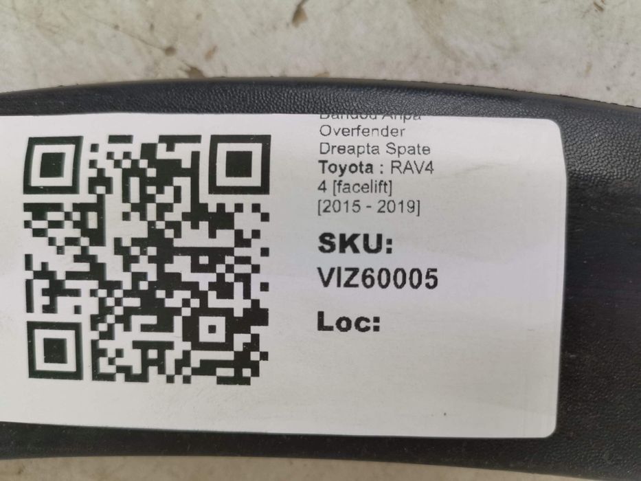 Тойота РАВ4 / Toyota RAV4 [ - ] Дясна задна арка (овърфендер) - оригин