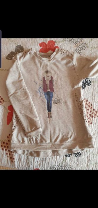 Есенно-зимни блузки за момиченце-122-128см