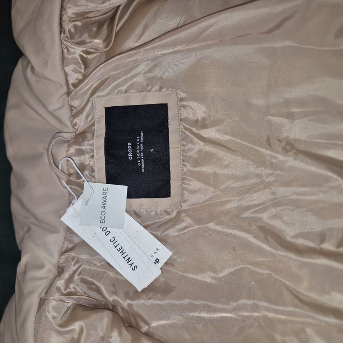 Geaca bej Cropp - marime S oversized