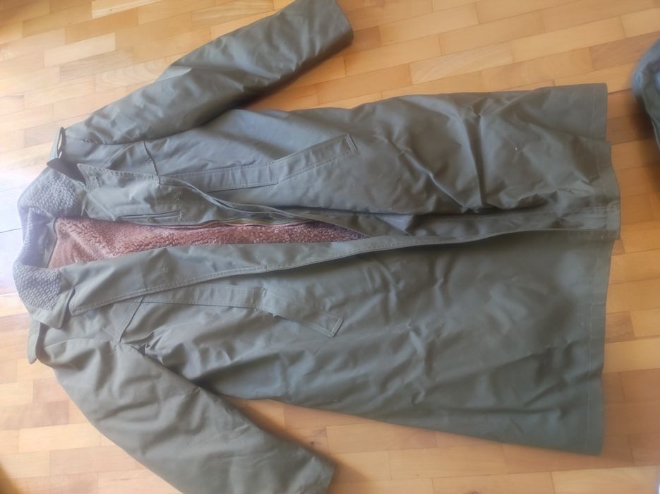 Военни шуби от соца, с подплата естествена кожа