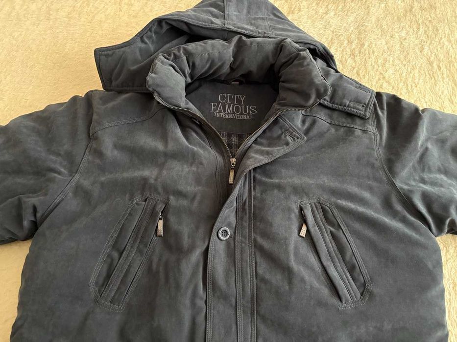 Зимно мъжко яке, тип шуба