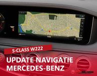 USB Hartă Navigație Mercedes-Benz S-Class W222 Europa 2025