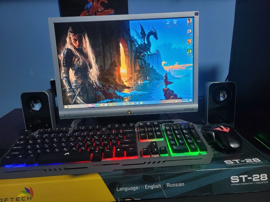 КОМПЬЮТЕР не дорогой полный комплект