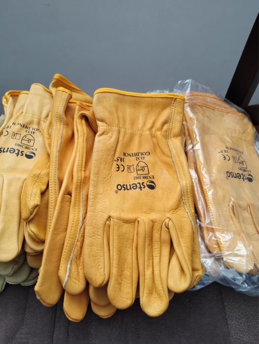 Работни Кожени Ръкавици