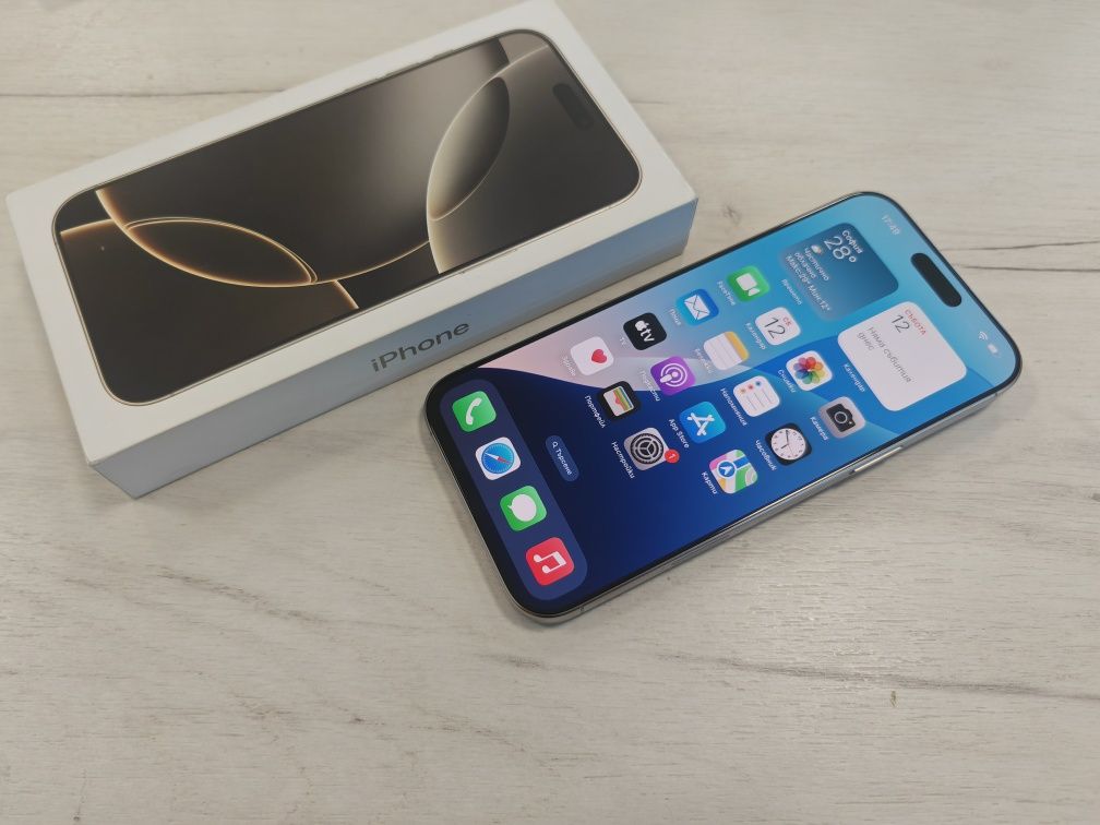 Като нов iPhone 16 Pro Max 256 GB Гаранция