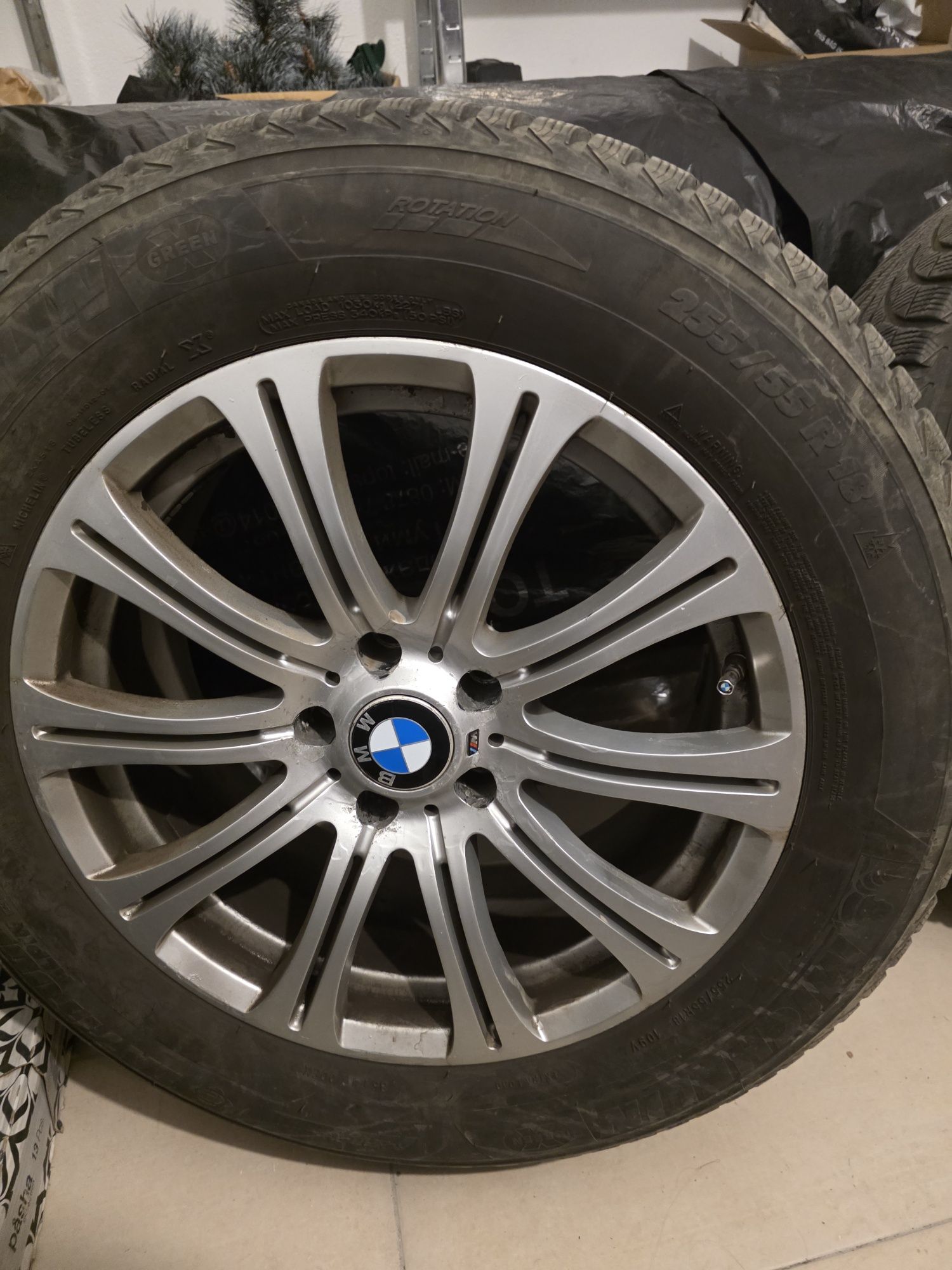 Зимни гуми с джанти за BMW X5 E70 – 255/55 R18 Michelin Latitude Green